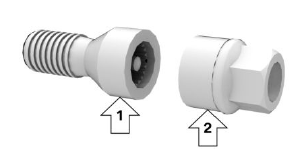 Without rear console: opening and closing