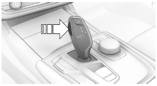 Engaging selector lever positions