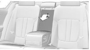 With comfort seats: opening through-loading