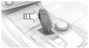 Releasing the selector lever lock