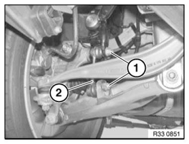 BMW 7 Series - Stabilizer Bar - Rear Axle