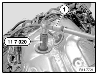 BMW 7 Series - Replacing Left Control Sensor (N63) - Emission Control ...