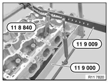 BMW 7 Series - Replacing All Valve Springs (N63) - Valves With Springs