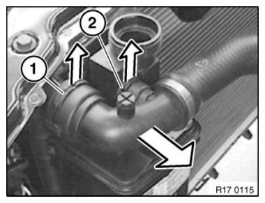 Bmw Radiator Connection BMW 7 Series - Instructions For Working On Cooling System - Coolant ...