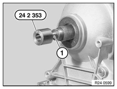 Extension Housing, Bearings, Seal