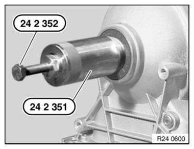 Extension Housing, Bearings, Seal