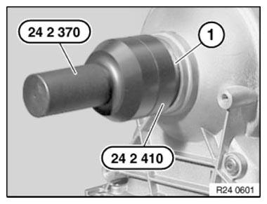 Extension Housing, Bearings, Seal